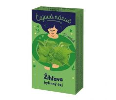 Čaj LEROS bylinný Čajová náruč žihľava 20 x 1 g