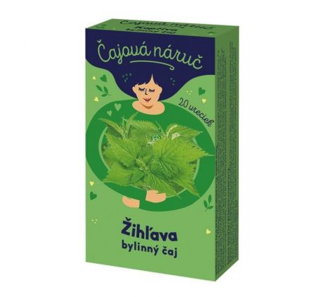 Čaj LEROS bylinný Čajová náruč žihľava 20 x 1 g