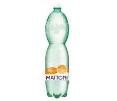 Minerálna voda MATTONI ochutená - pomaranč sýtená 6 x 1,5 ℓ