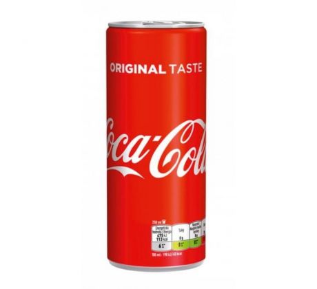 Coca Cola plechovka 24 x 0,33 ℓ