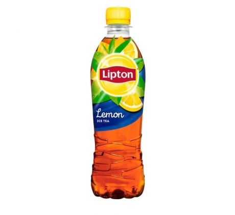 Čierny ľadový čaj Lipton citrón 12 x 0,5 ℓ