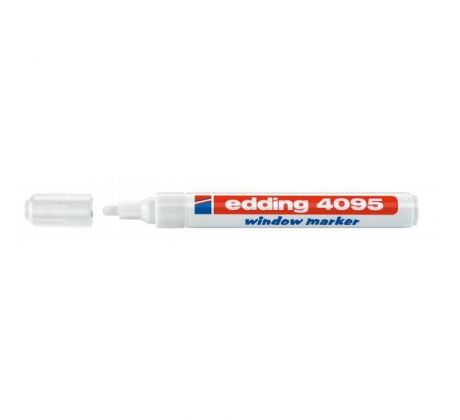 Kriedový popisovač edding 4095 biely