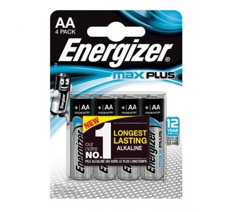 Batéria Energizer Max Plus LR6/4 ks tužková