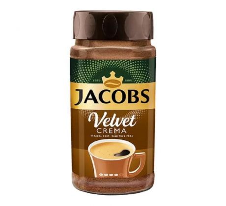 Káva JACOBS Velvet Crema instantná 200 g