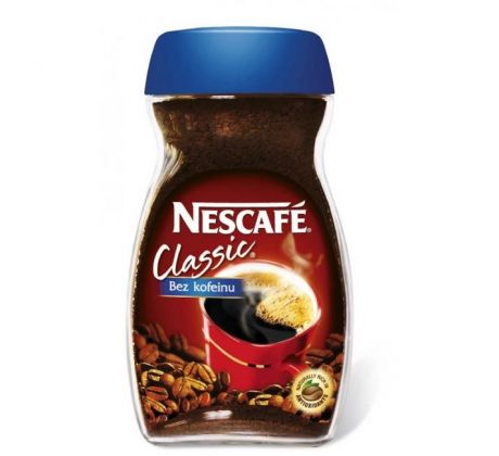 Káva NESCAFÉ CLASSIC bez kofeínu instantná 100 g