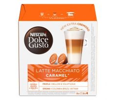 Kávové kapsule DOLCE GUSTO Latte Macchiato Caramel (16 ks)