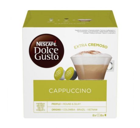 Kávové kapsule DOLCE GUSTO Cappuccino (16 ks)