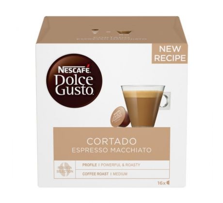 Kávové kapsule DOLCE GUSTO Cortado (16 ks)