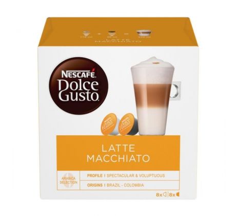 Kávové kapsule DOLCE GUSTO Latte Macchiato (16 ks)