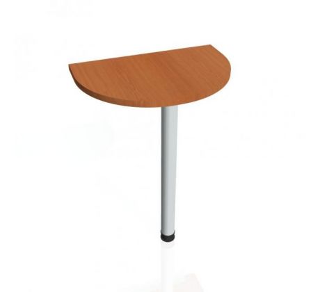Doplnkový stôl Gate, 60x75,5x40 cm, čerešňa/kov