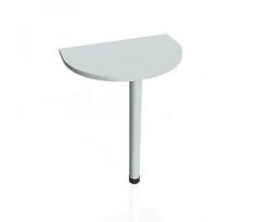 Doplnkový stôl Gate, 60x75,5x40 cm, sivá/kov