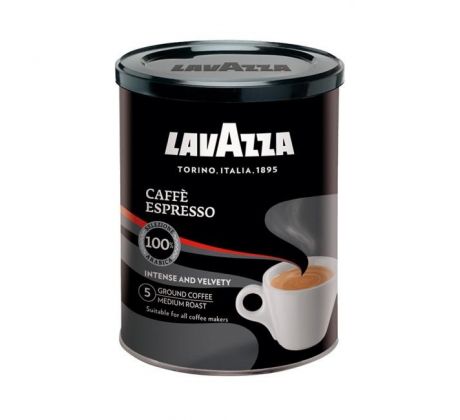 Káva LAVAZZA Caffé Espresso mletá v dóze 250 g