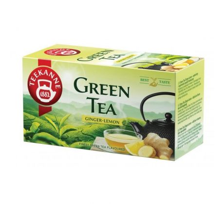Čaj TEEKANNE zelený Ginger & Lemon HB 20 x 1,75g
