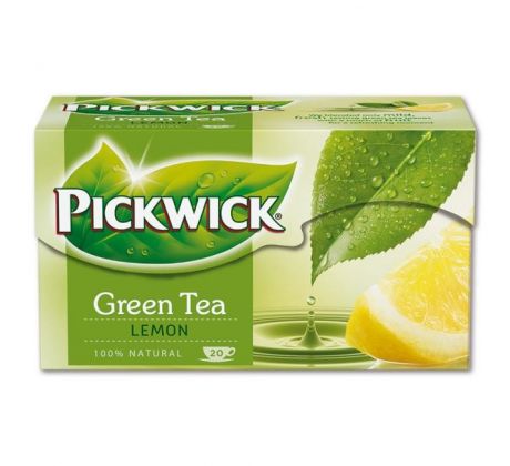 Čaj PICKWICK zelený s citrónom HB 20 x 2g