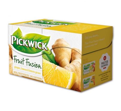 Čaj PICKWICK zázvor s citrónom HB 20 x 2g