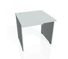 Pracovný stôl Gate, 80x75,5x80 cm, sivý/sivý
