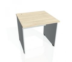 Pracovný stôl Gate, 80x75,5x80 cm, agát/sivý