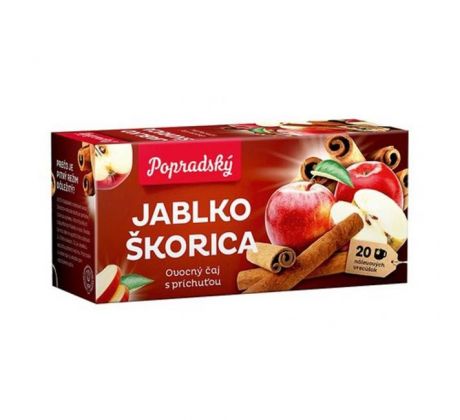 Čaj BOP ovocný jablko, škorica 20 x 2 g