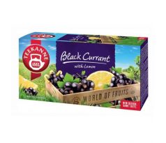 Čaj TEEKANNE ovocný Black Currant with Lemon HB 20 x 2,5g