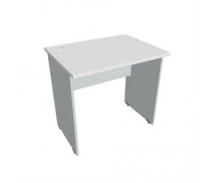Pracovný stôl Gate, 80x75,5x60 cm, biely/sivý