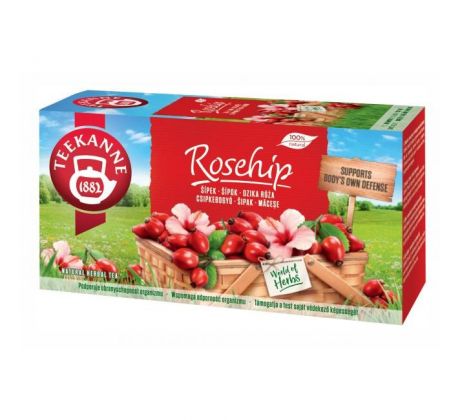 Čaj TEEKANNE bylinný Šípka HB 20 x 2,7g