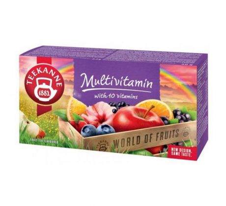 Čaj TEEKANNE ovocný Multivitamin HB 20 x 2,5g
