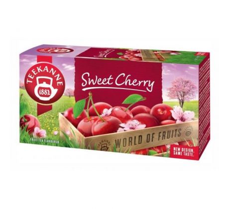 Čaj TEEKANNE ovocný Sweet Cherry HB 20 x 2,5g