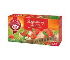 Čaj TEEKANNE ovocný Strawberry Sunrise HB 20 x 2,5 g