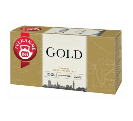 Čaj TEEKANNE čierny Gold HB 20 x 2g