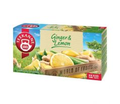 Čaj TEEKANNE ovocný Ginger & Lemon HB 20 x 1,75 g