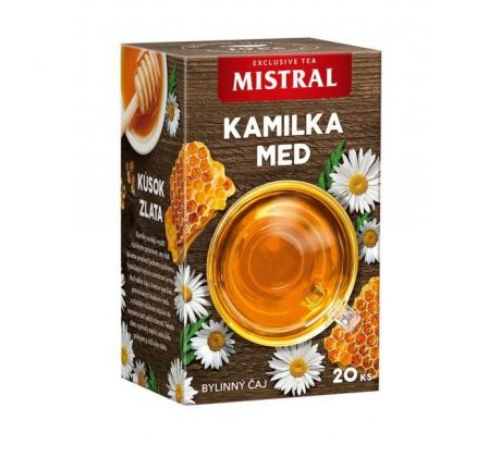 Čaj MISTRAL bylinný kamilka, med HB 30 g