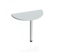 Doplnkový stôl Gate, 80x75,5x40 cm, sivá/kov