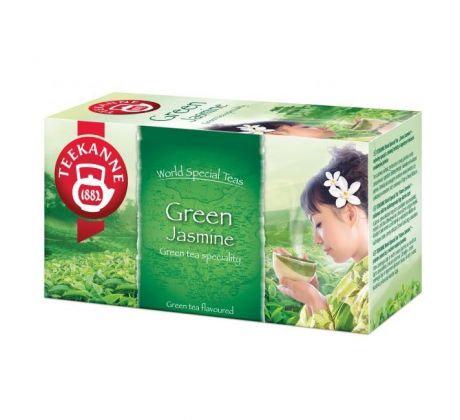 Čaj TEEKANNE Green & Jasmine HB 20 x 1,75g