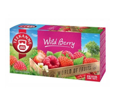 Čaj TEEKANNE ovocný Wild Berry HB 20 x 2g