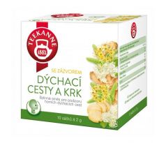 Čaj TEEKANNE hrdlo a dýchacie cesty so zázvorom HB 10 x 2g
