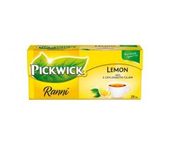 Čaj PICKWICK čierny ranný s citrónom 25 x 1,75g/ 20 x 1,75g
