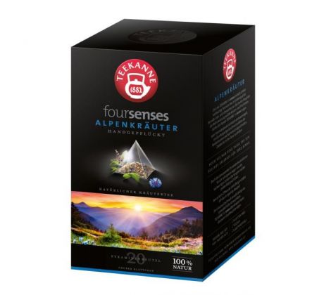 Čaj TEEKANNE FOURSENSES Alpenkräuter HB 20 x 2g