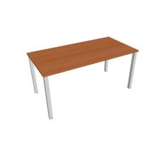 Rokovací stôl Uni, 160x75,5x80 cm, čerešňa/sivá