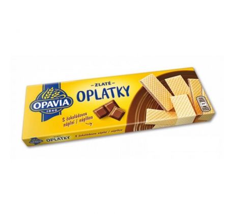 Zlaté oblátky čokoládové 146g