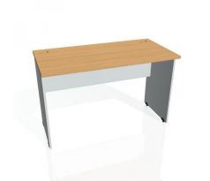 Pracovný stôl Gate, 120x75,5x60 cm, buk/sivý