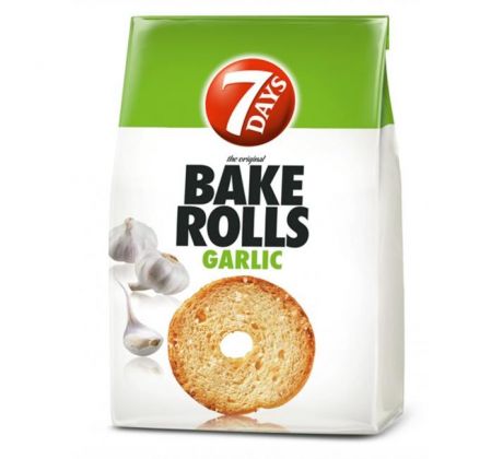 Bake Rolls 7 Days cesnakový 80 g