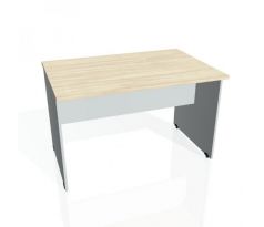 Rokovací stôl Gate, 120x75,5x80 cm, agát/sivá
