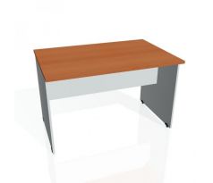 Rokovací stôl Gate, 120x75,5x80 cm, čerešňa/sivá