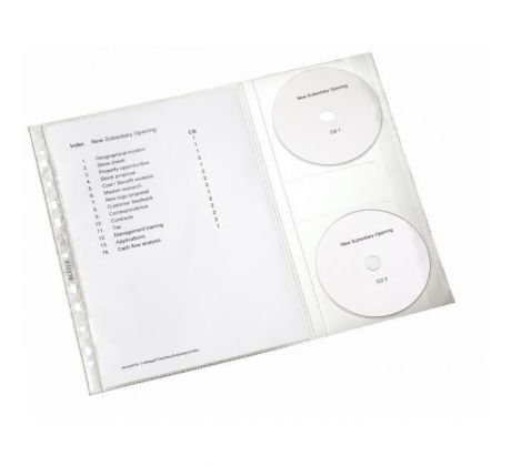 Euroobal Leitz Combo A4 na CD 120mic 5ks