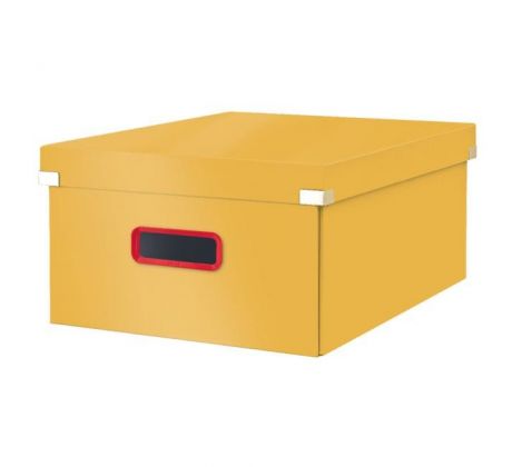 Veľká krabica Click & Store A3 Leitz Cosy teplá žltá