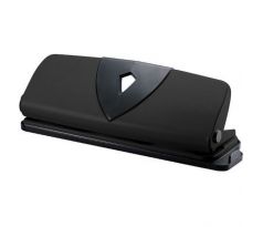 Štvordierovačka Q-CONNECT na 16 listov čierna