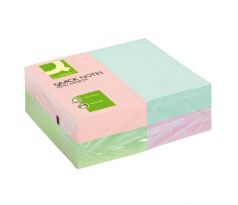 Samolepiaci bloček Q-CONNECT 127x76 dúhové