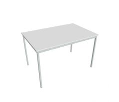 Jedálenský stôl Hobis, 120x75x80 cm, biely