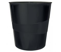 Kôš plastový Leitz WOW 15 ℓ čierny