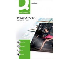 Fotopapier Q-CONNECT vysoký lesk, 260g, 20 hárkov
